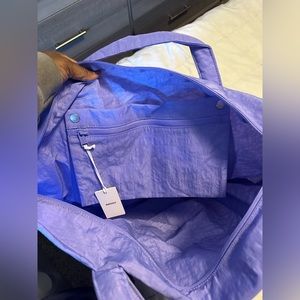 BAGGU CLOUD travel bag in bluebell